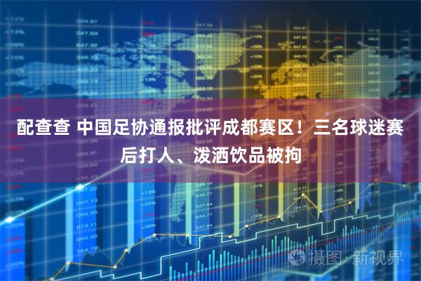 配查查 中国足协通报批评成都赛区！三名球迷赛后打人、泼洒饮品被拘